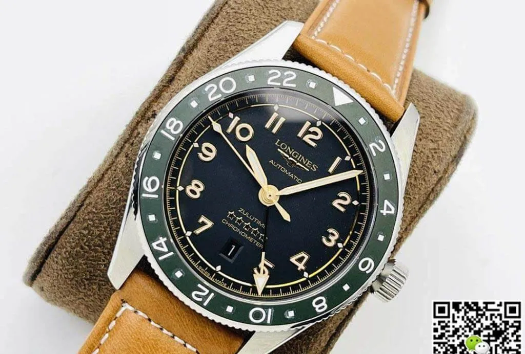 Longines Spirit ZuIu Time L3.812.4.63.2 LG Factory 1:1 Best Edition Replica Watch Black Dial